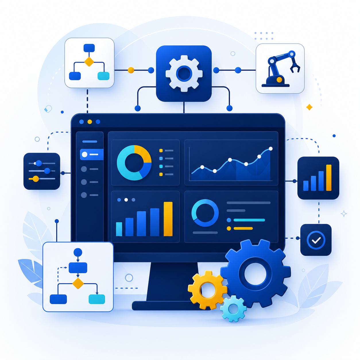 Desenvolvimento de sistemas e automações